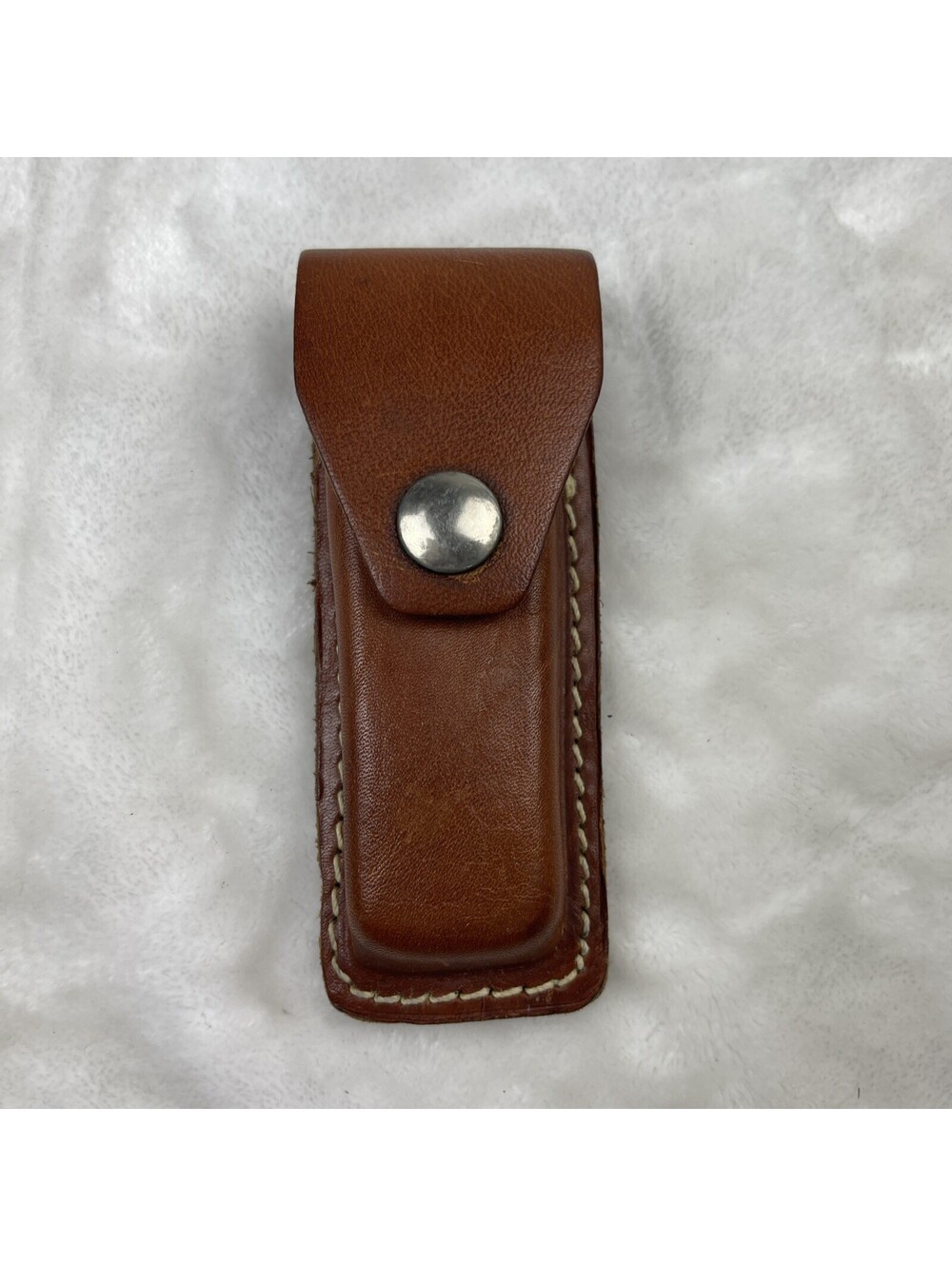 Leather Folding Knife Sheath Belt Loop Carry